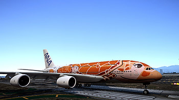 All Nippon Airways, Airbus A380 livery HD wallpaper