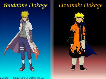 naruto and his father, , minato, naruto shippuden, anime HD wallpaper