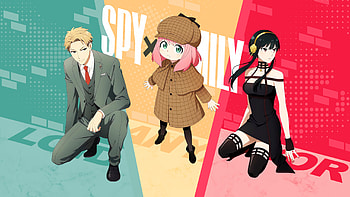 Loid Forger, Anya Forger & Yor Forger, Loid Forger, Anya Forger, Yor Forger, Anime, Spy x Family HD wallpaper