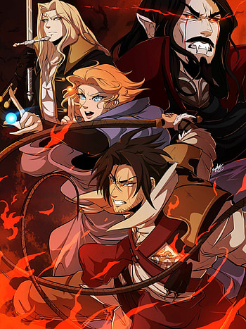 Castlevania, Anime shows, Netflix, El Bueno art collection HD phone wallpaper
