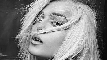 Bebe Rexha Monochrome, bebe-rexha, music, celebrities, girls, monochrome, black-and-white, portrait, closeup HD wallpaper