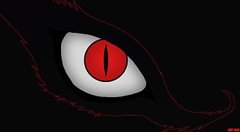 ... Kyuubi (Nine Tails Demon Fox)'s Eye by CELL-MAN HD wallpaper