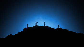 White Walkers Winter Is Here Game Of Thrones Minimalism, white-walkers, game-of-thrones, tv-shows, minimalism, artwork, artist, digital-art, deviantart HD wallpaper