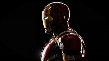 Armored Avenger Iron Man, iron-man, superheroes, artwork, art, digital-art, ai, black, dark HD wallpaper