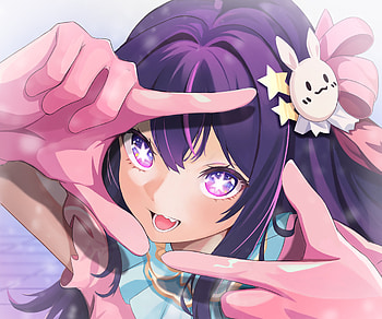 Hoshino Ai, Ai Hoshino, Anime, Oshi no Ko HD wallpaper