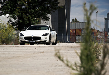 Maserati, Cars, Front View, Granturismo HD wallpaper