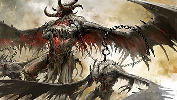 Penta Head from Demon | | Pinterest | and backgrounds HD wallpaper