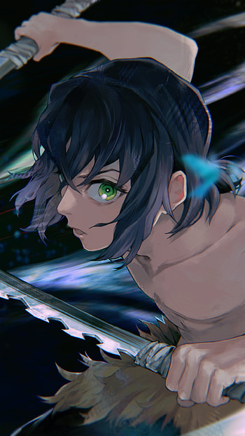 Inosuke Hashibira — Demon Slayer Anime ( & Android), Inosuke Hashibira, Anime, Demon Slayer: Kimetsu no Yaiba HD phone wallpaper