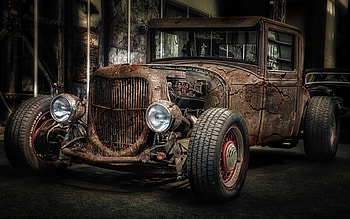 HOT Rod Vintage, hot-rod, cars, vintage HD wallpaper