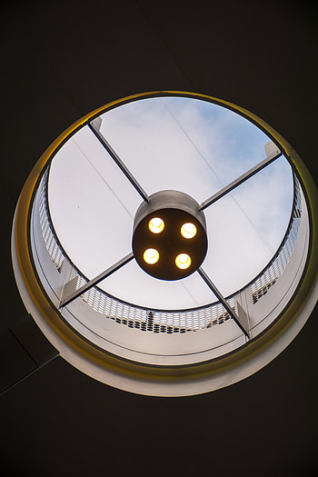 Miscellanea, Miscellaneous, Lamp, Glow, Circle, Ceiling HD phone wallpaper