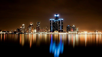 Michigan, Detroit City HD wallpaper