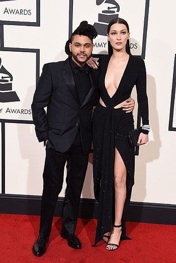 Bella Hadid and The Weeknd, Grammys HD phone wallpaper