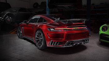Topcar Porsche 911 Turbo S Stinger GTR Carbon Edition 2022 2 Cars HD wallpaper