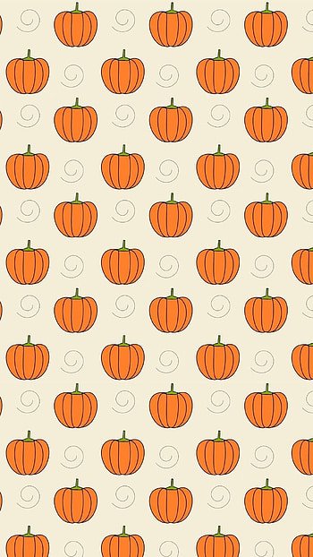Cute Pumpkins, orange, art, halloween, cool, autumn HD phone wallpaper