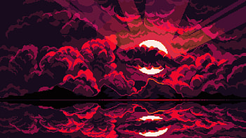 Pixel Aesthetic background, Pixel Art Aesthetic HD wallpaper