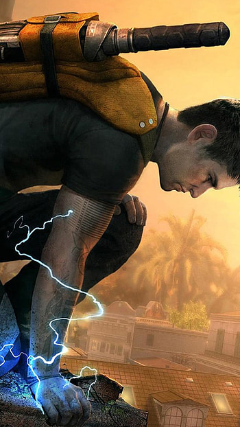 inFAMOUS game android HD phone wallpaper