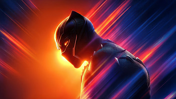 Black Panther Strength Unbound, black-panther, superheroes, artwork, art, digital-art, ai HD wallpaper