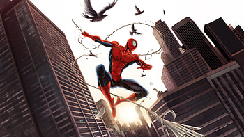 Spiderman Web Slinger, spiderman, superheroes, artwork, digital-art, artstation HD wallpaper