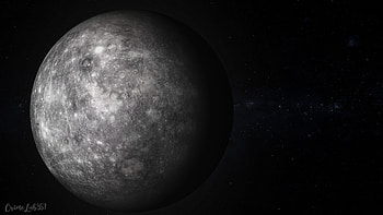 Mercury, Watermarked , Mysterious space, backgrounds HD wallpaper