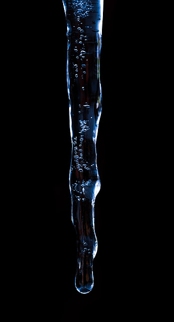Ice, Macro, Structure, Frozen, Icicle HD phone wallpaper