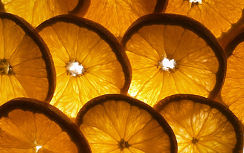 Macro, Form, Fruit, Circle, Lobules, Slices HD wallpaper