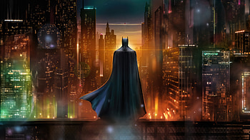 Wayne Manor To Gotham Heart, batman, superheroes, artwork, artist, digital-art, deviantart HD wallpaper