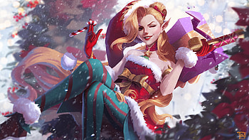 Christmas League Of Legends HD wallpaper