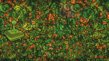 Preview game, console, green, surface, acid HD wallpaper
