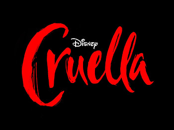 Cruella (2021), afis, black, word, red, cruella, poster, disney HD wallpaper