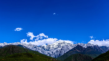 Nature, Mountains, Yulongxueshan, Yulongsueshan, Yunnan HD wallpaper