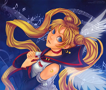 sailor moon, colorful, sailor, anime, moon HD wallpaper