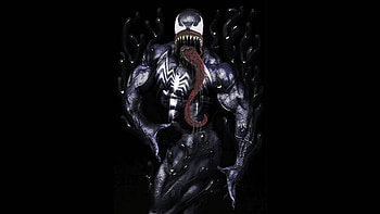 Venom, venom, supervillain, digital-art, artwork, art, deviantart HD wallpaper