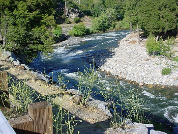 Mountain River, river, sierra nevada, nevada, mountain HD wallpaper