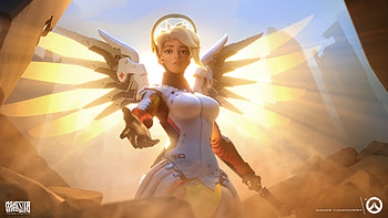 Mercy Overwatch, mercy-overwatch, overwatch, games, xbox-games, ps-games, pc-games HD wallpaper