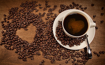 Coffee , Creamy latte, Artistic patterns, Coffee enthusiast's pleasure HD wallpaper