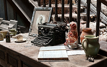 Background, Miscellanea, Miscellaneous, Dust, Typewriter HD wallpaper