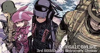 Sword Art Online Alternative: Gun Gale Online, Anime, Elsa Kanzaki, Goushi Asougi, Karen Kohiruimaki, Llenn (Sword Art Online), Miyu Shinohara, Sword Art Online HD wallpaper