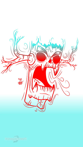 TRONK|, angry, artistic, drawing HD phone wallpaper