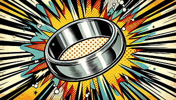 Bold Wedding Ring Pop Art, wedding ring, ring, explosion, pop art, graphic design HD wallpaper