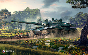 AMX 30B World of Tanks HD wallpaper