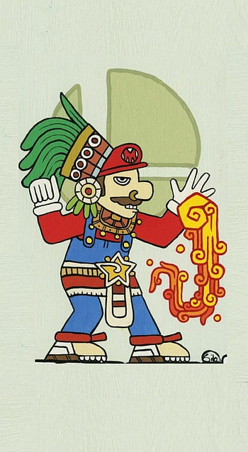 Mario Bros Azteca, mexico, MarioBros HD phone wallpaper