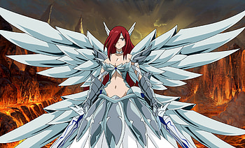 Erza Scarlet, Fairy Tail HD wallpaper
