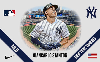 Giancarlo Stanton, New York Yankees, American baseball player HD wallpaper