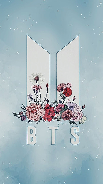 Bts Symbol, Blue HD phone wallpaper