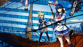 High-Rise Deck: Skyline Anime, High-Rise HD wallpaper