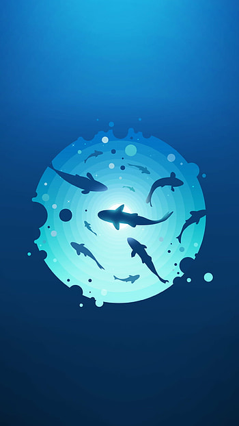 Minimalism black fish , Sleek and modern, Dark and mysterious, Stylish and minimalistic HD phone wallpaper