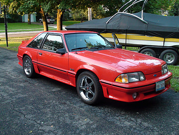 Ford, Mustang, Cars, 1993, Foxbody HD wallpaper