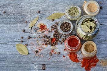 Spices, Bay Leaves HD wallpaper