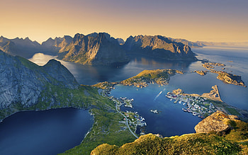 Lofoten, Popular , Stunning backgrounds, Norwegian Fjords HD wallpaper