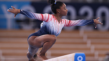 Simone Biles, Balance Beam HD wallpaper